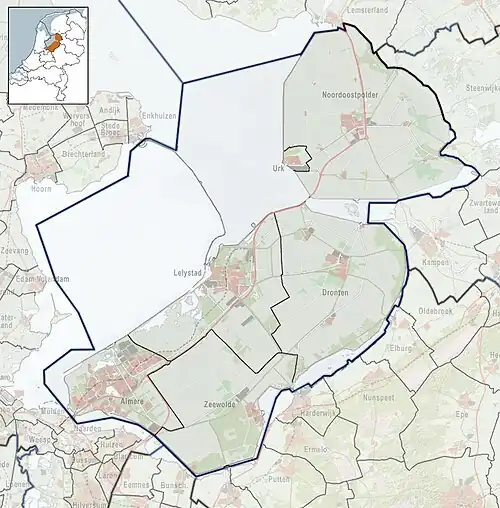 IJsselmeer is located in Flevoland