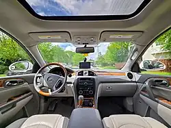 2012 Enclave dashboard