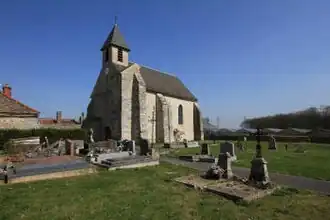 The church in Chauffour-lès-Étréchy