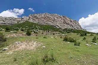 The view from the Janapar tourist route. Section between Karintak village and the city of Shusha