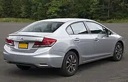 Rear view (facelift)