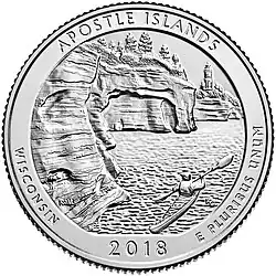 Apostle Islands National Lakeshore quarter