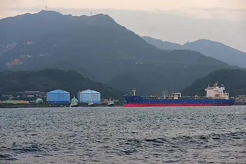 Shen'ao port in Ruifang District, New Taipei City and Sheng Yun, IMO number: 9737022