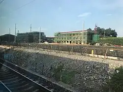 Station Building of Machangping under Construction