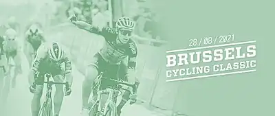 Event poster with previous winner Tim Merlier