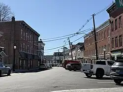 View south along Main Street in central Sussex