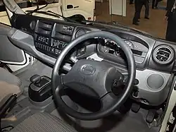 Interior (Hino Dutro Hybrid)
