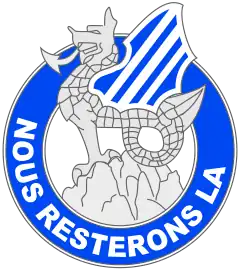 3rd Infantry Division "Nous Resterons La" (We Shall Remain Here)