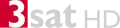 3sat HD logo from 30 April 2012 to 5 February 2019