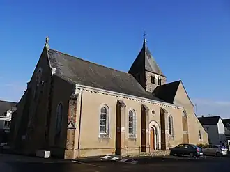 The church in Chazé-sur-Argos