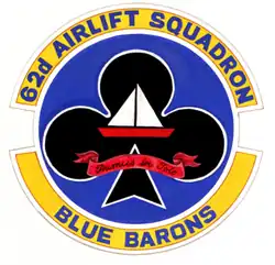 62 Airlift Sq emblem (1993)
