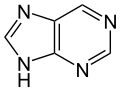 Chemical structure of 9H-purine