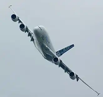 An Airbus A380