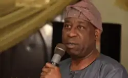 Dele Alake Speaking at a Public Function