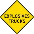 (MR-WDO-6) Explosive Trucks (used in Western Australia)
