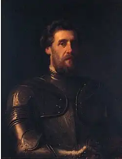 A Man in Armour by William Powell Frith