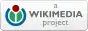 A Wikimedia project Web badge