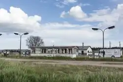 On the Wyoming-Nebraska border