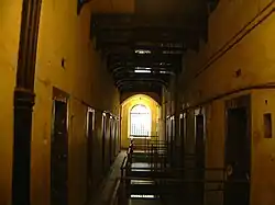 A view of the landing where the 1916 leaders were held before their execution.