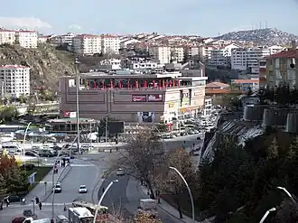 A view of FTZ Shopping Mall in Keçiören