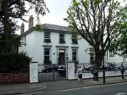 An exterior picture of the studio building.