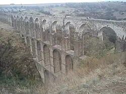 The colonial Aqueduct, Tepotzotlán, State of Mexico