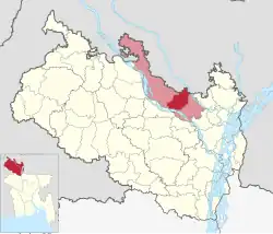 Location of Aditmari
