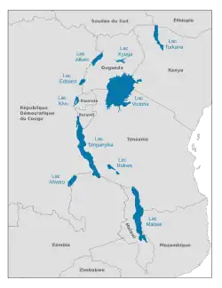 African Great Lakes.