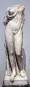 A headless statue of Aphrodite Charis from the Tiberiana