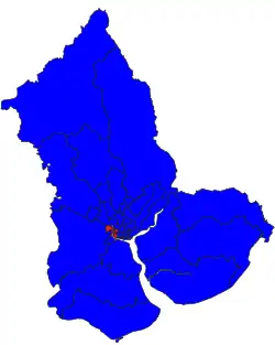 Ahlon District in Yangon Region