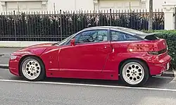 Side profile of the SZ