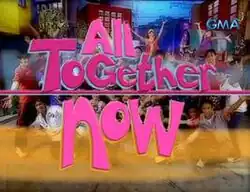 The series title is displayed all over the image. The logo of GMA Network is displayed on the upper right side of the image.