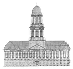 Front façade, facing Jüdenstraße