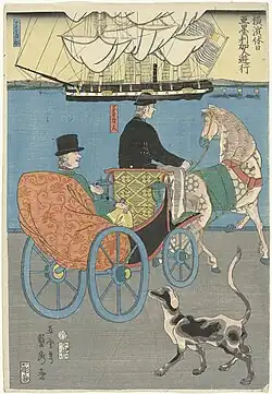 American on an Outing, 1861