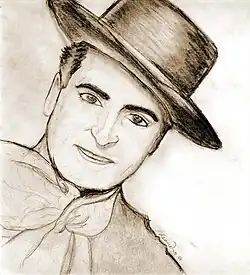 Artist's depiction of Angelillo