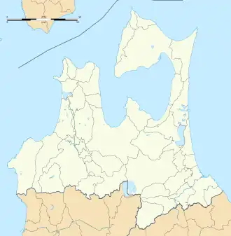 Misawa AB is located in Aomori Prefecture
