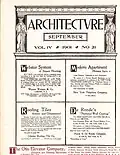 Architecture magazine, 1901