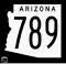 State Route 789 marker