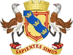 The Arms of The Cambridgeshire and Isle of Ely County Council