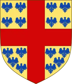 shield of Montmorency after 1214