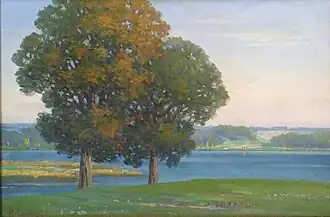 Oaks on the Kellersee (1919)