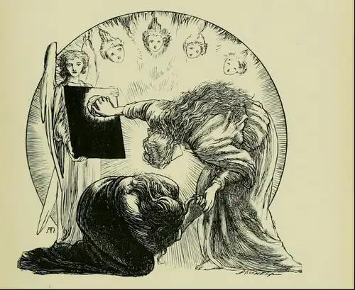 "Mercy" by Arthur Hughes for the magazine in 1871, page 145