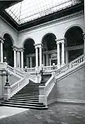 Leipzig University Library, staircase with Odysseus cycle (Preller)