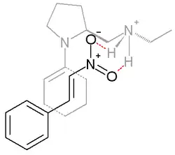 Asymmetric Michael transition state