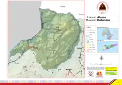 Official map of the Administrative post