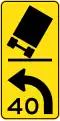 (W1-8) Tilting Truck (left)