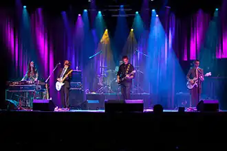 The Big Friendly Corporation performing live in Las Vegas.