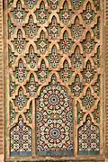 Detail of Bab al-Mansour in Meknes (early 18th century)