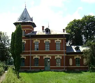 Băiculești train station (built 1898)