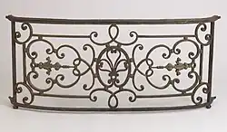 Rococo balcony in the Cooper–Hewitt, Smithsonian Design Museum, New York City
